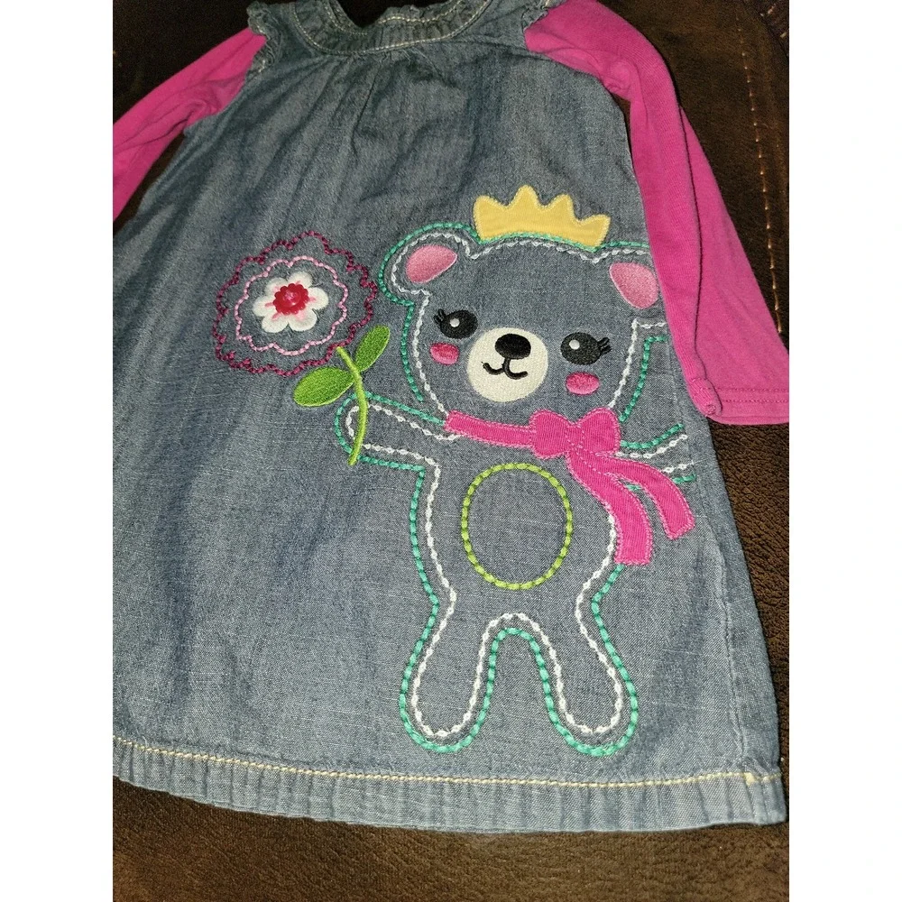 Gymboree sweet‎ music bear dress size 18 24 months